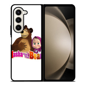 MASHA AND THE BEAR SERIES Samsung Z Fold 5 Case MASHA AND THE BEAR SERIES Samsung Z Fold 5 Case