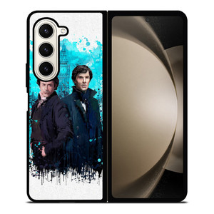 ROBERT DOWNEY JR SHERLOCK HOLMES ART Samsung Z Fold 5 Case ROBERT DOWNEY JR SHERLOCK HOLMES ART Samsung Z Fold 5 Case