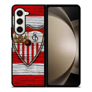 SEVILLA FC LOGO WOODEN Samsung Z Fold 5 Case