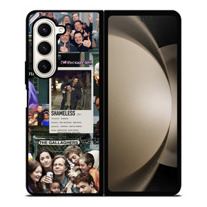 SHAMELESS COLLAGE SERIES Samsung Z Fold 5 Case SHAMELESS COLLAGE SERIES Samsung Z Fold 5 Case