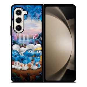 THE SMURF FAMILY Samsung Z Fold 5 Case THE SMURF FAMILY Samsung Z Fold 5 Case