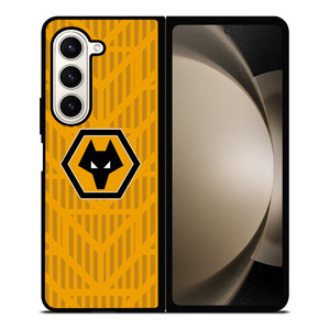 WOLVERHAMPTON WANDERERS FC LOGO Samsung Z Fold 5 Case WOLVERHAMPTON WANDERERS FC LOGO Samsung Z Fold 5 Case