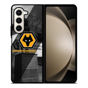 WOLVERHAMPTON WANDERERS FC Samsung Z Fold 5 Case WOLVERHAMPTON WANDERERS FC Samsung Z Fold 5 Case