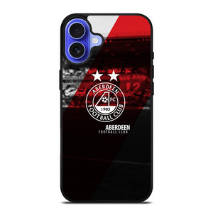ABERDEEN FC LOGO iPhone 16 Case ABERDEEN FC LOGO iPhone 16 Case
