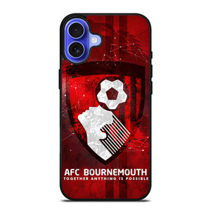 AFC BOURNEMOUTH LOGO iPhone 16 Case