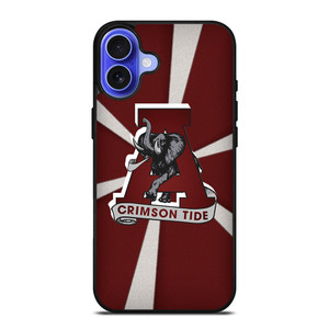 ALABAMA CRIMSON TIDE LOGO 3 iPhone 16 Case