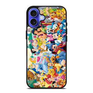 ALL DISNEY CHARACTERS 3 iPhone 16 Case ALL DISNEY CHARACTERS 3 iPhone 16 Case