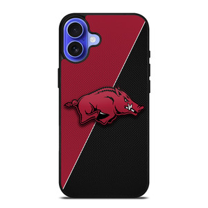 ARKANSAS RAZORBACKS LOGO 3 iPhone 16 Case