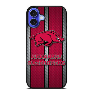 ARKANSAS RAZORBACKS LOGO iPhone 16 Case