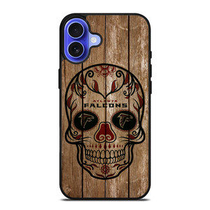 ATLANTA FALCONS SKULL iPhone 16 Case