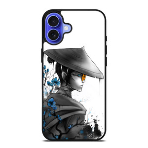 BLUE EYE SAMURAI ART iPhone 16 Case BLUE EYE SAMURAI ART iPhone 16 Case
