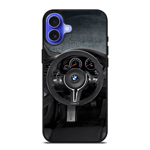 BMW M5 STEERING WHEEL 3 iPhone 16 Case BMW M5 STEERING WHEEL 3 iPhone 16 Case
