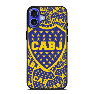BOCA JUNIORS PATTERN iPhone 16 Case BOCA JUNIORS PATTERN iPhone 16 Case