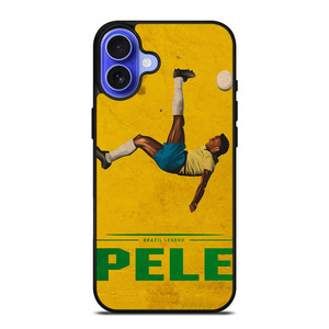 BRAZIL LEGEND PELE iPhone 16 Case