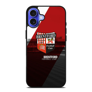 BRENTFORD FC LOGO EPL iPhone 16 Case BRENTFORD FC LOGO EPL iPhone 16 Case
