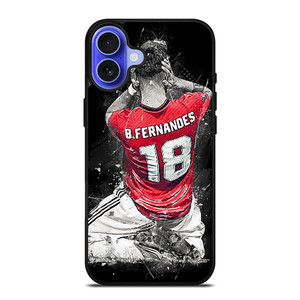 BRUNO FERNANDES MANCHESTER UNITED 2 iPhone 16 Case