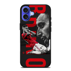 BRUNO FERNANDES MANCHESTER UNITED iPhone 16 Case