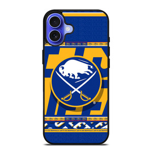 BUFALLO SABRES LOGO 2 iPhone 16 Case