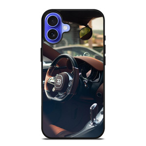 BUGATTI STEERING WHEEL iPhone 16 Case