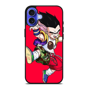 CAMO BAPE GOTENKS DRAGON BALL iPhone 16 Case