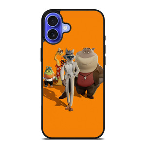 CHARACTERS OF THE BAD GUYS iPhone 16 Case CHARACTERS OF THE BAD GUYS iPhone 16 Case