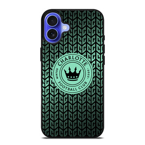 CHARLOTTE FC LOGO 2 iPhone 16 Case