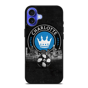 CHARLOTTE FC LOGO 3 iPhone 16 Case CHARLOTTE FC LOGO 3 iPhone 16 Case