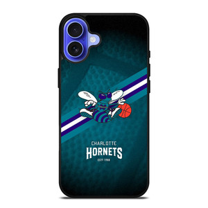 CHARLOTTE HORNETS LOGO 3 iPhone 16 Case
