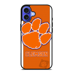 CLEMSON TIGERS LOGO 2 iPhone 16 Case CLEMSON TIGERS LOGO 2 iPhone 16 Case