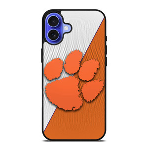 CLEMSON TIGERS LOGO 3 iPhone 16 Case