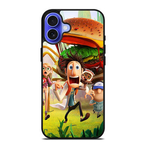 CLOUDY WITH A CHANCE OF MEATBALLS FUNNY iPhone 16 Case