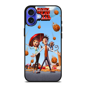 CLOUDY WITH A CHANCE OF MEATBALLS iPhone 16 Case