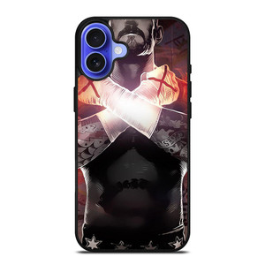 CM PUNK WWE ART iPhone 16 Case