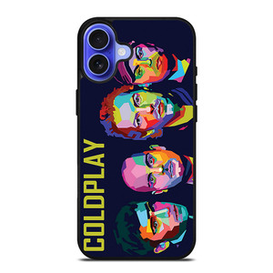 COLDPLAY POP ROCK BAND iPhone 16 Case