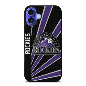 COLORADO ROCKIES LOGO 3 iPhone 16 Case