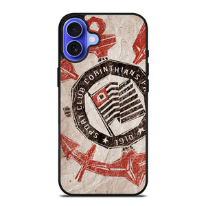 CORINTHIANS SC LOGO iPhone 16 Case CORINTHIANS SC LOGO iPhone 16 Case