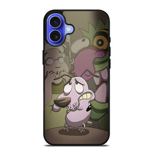 COURAGE THE COWARDLY DOG 3 iPhone 16 Case COURAGE THE COWARDLY DOG 3 iPhone 16 Case