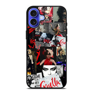 CRUELLA EMMA STONE COLLAGE iPhone 16 Case