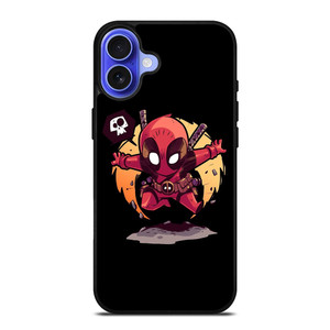CUTE DEADPOOL ART 2 iPhone 16 Case