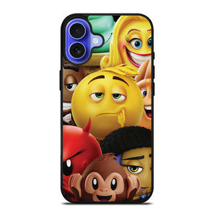 CUTE THE EMOJI MOVIE iPhone 16 Case CUTE THE EMOJI MOVIE iPhone 16 Case