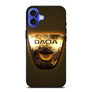 DACIA GOLD LOGO iPhone 16 Case DACIA GOLD LOGO iPhone 16 Case
