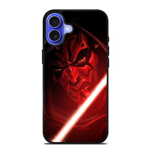 DARTH MAUL STAR WARS FACE 2 iPhone 16 Case