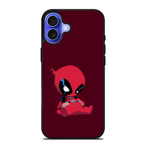 DEADPOOL CUTE SUPERHERO iPhone 16 Case