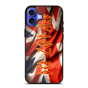 DEF LEPPARD LOGO iPhone 16 Case DEF LEPPARD LOGO iPhone 16 Case