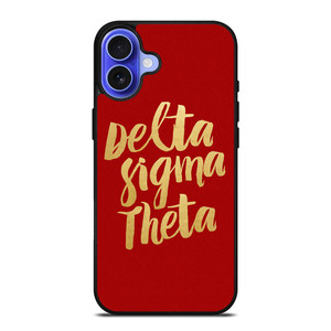 DELTA SIGMA THETA iPhone 16 Case DELTA SIGMA THETA iPhone 16 Case
