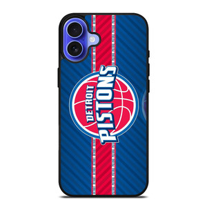 DETROIT PISTONS LOGO 3 iPhone 16 Case