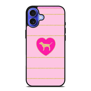 DOG PINK VICTORIA'S SECRET 2 iPhone 16 Case