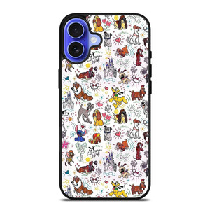 DOONEY DOG PATTERN iPhone 16 Case