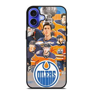 EDMONTON OILERS TEAM iPhone 16 Case