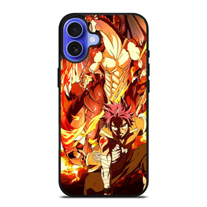 FAIRY TAIL NATSU DRAGNEEL ANIME iPhone 16 Case FAIRY TAIL NATSU DRAGNEEL ANIME iPhone 16 Case